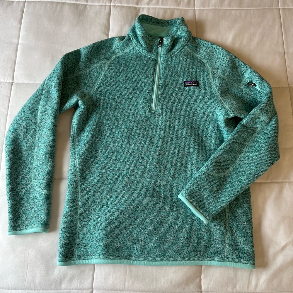 NWOT Youth Patagonia Better Sweater 1/4-Zip Fleece (fits like a women’s XS)